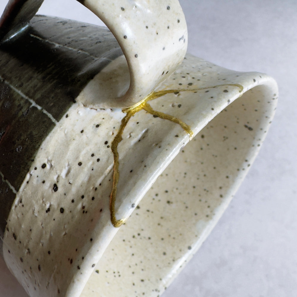 Kintsugi Stripe Mug 1 - Shigaraki Ware