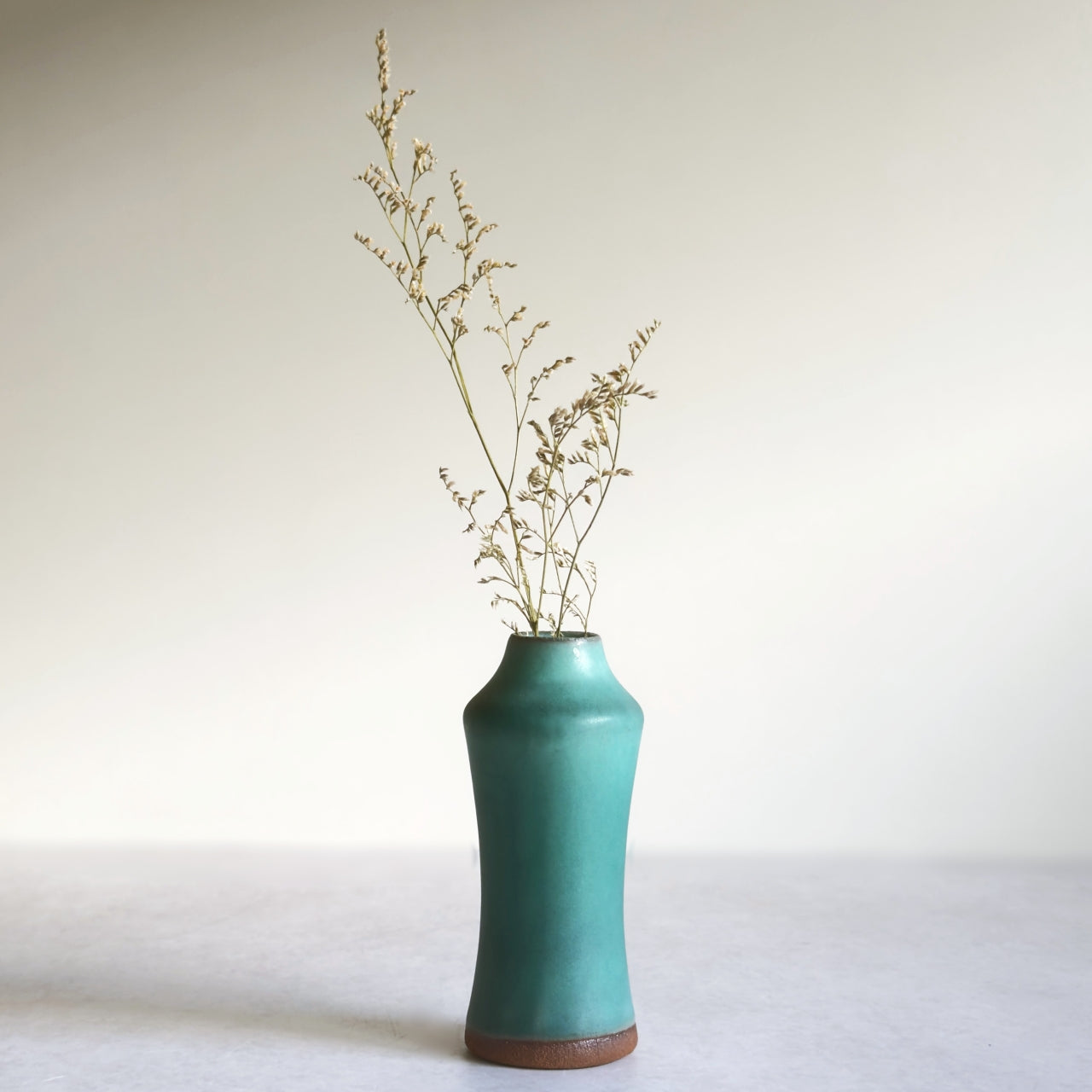 Small Vase & Dried Posy Gift Set - Teal no.5