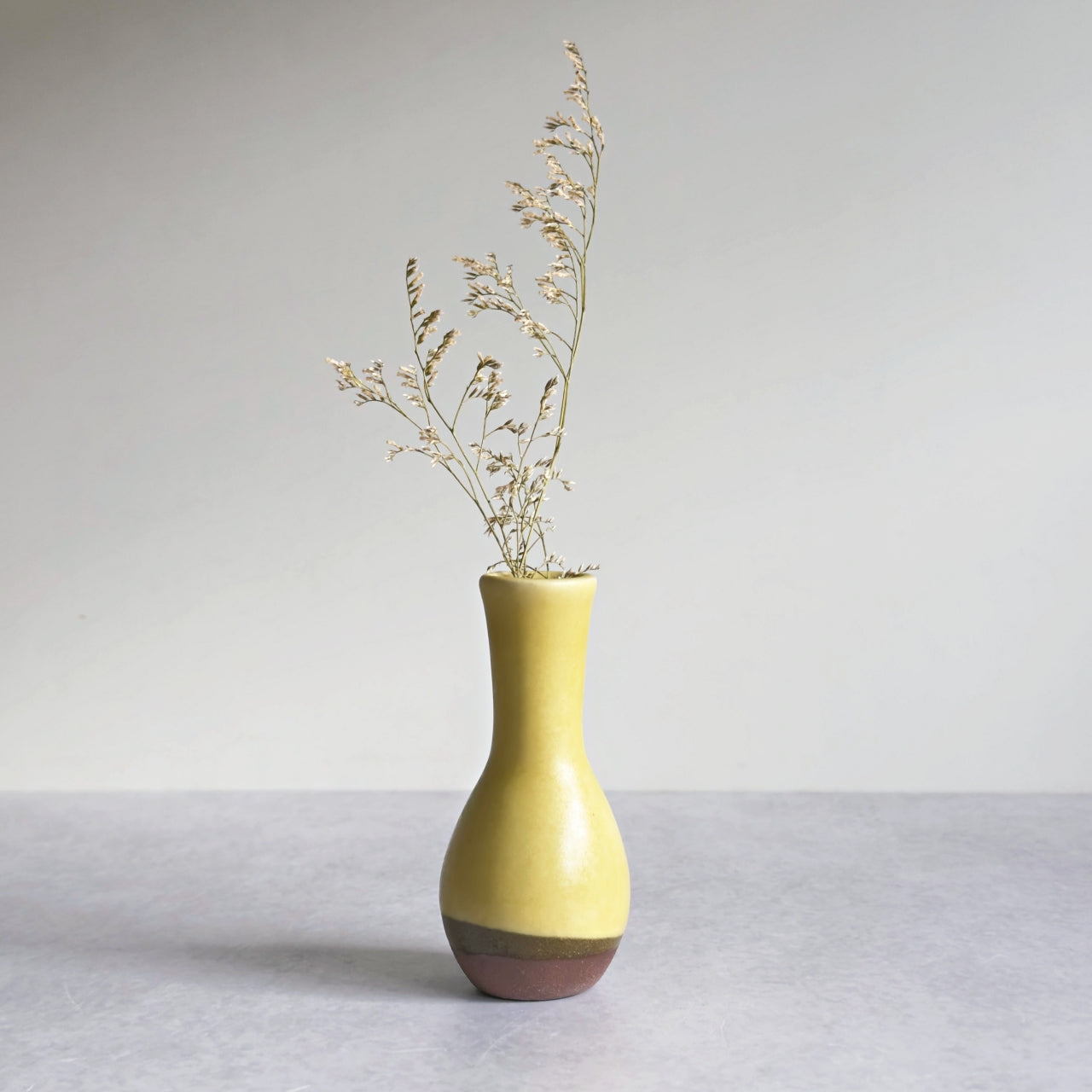 Small Vase & Dried Posy Gift Set - Yuzu no.3