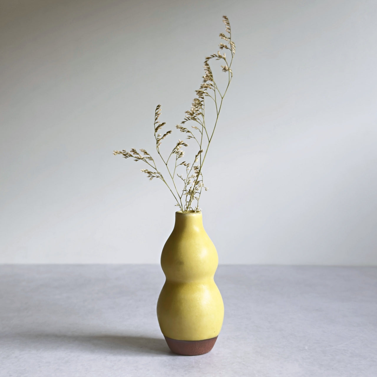 Small Vase & Dried Posy Gift Set - Yuzu no.6