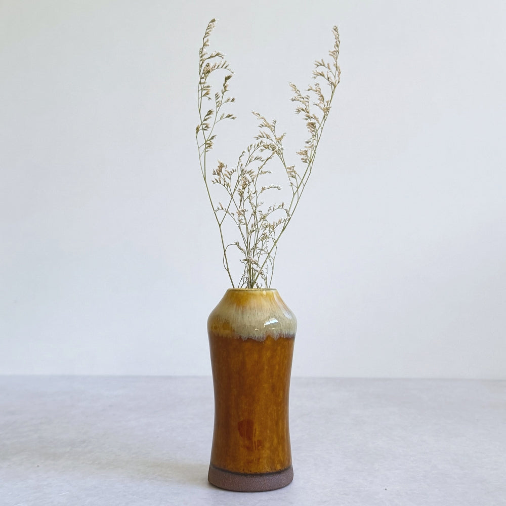 Small Vase & Dried Posy Gift Set - Ame no.1