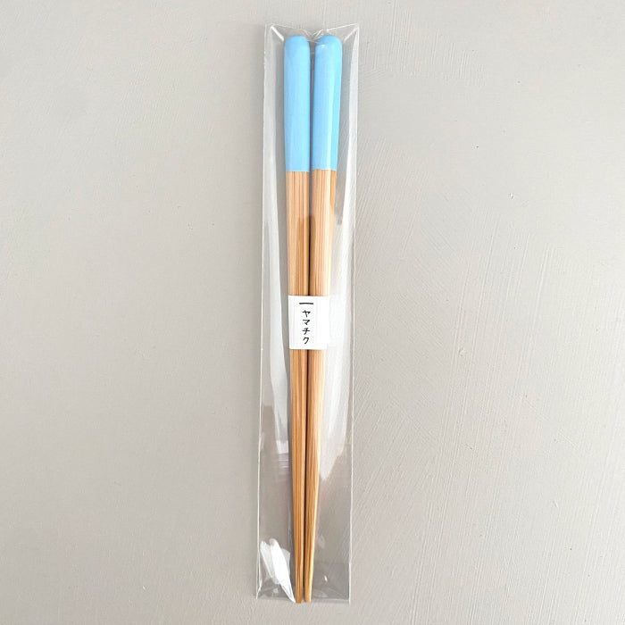 Yamachiku handcrafted kids bamboo chopsticks, made in Japan. Available at Toka Ceramics.