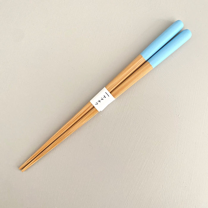 Yamachiku handcrafted kids bamboo chopsticks, made in Japan. Available at Toka Ceramics.