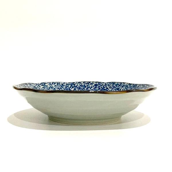 Karakusa Small Bowl - 16.5cm - Toka Ceramics