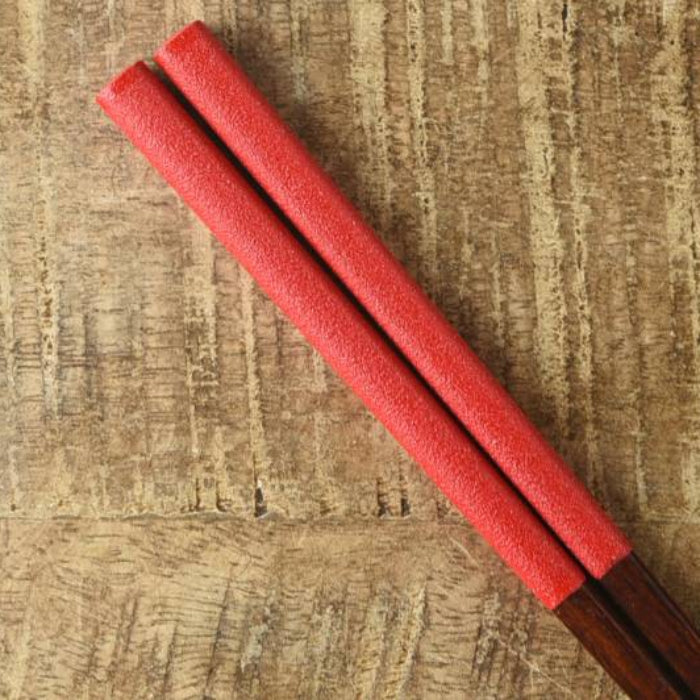 Square Chopsticks 23cm - Red