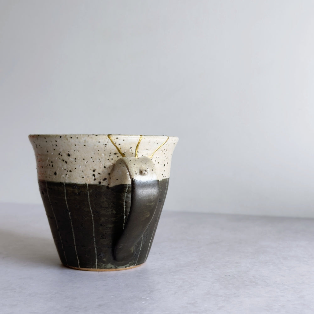 Kintsugi Stripe Mug 1 - Shigaraki Ware