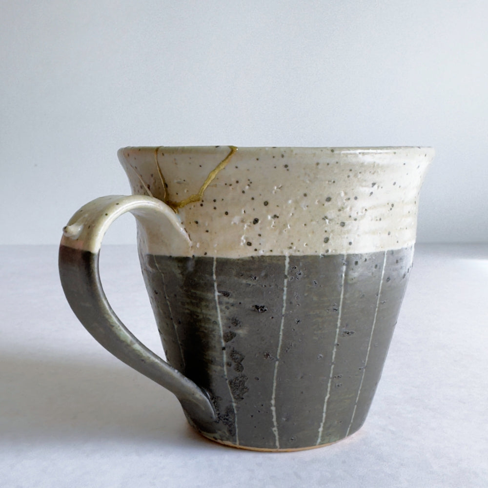 Kintsugi Stripe Mug 1 - Shigaraki Ware