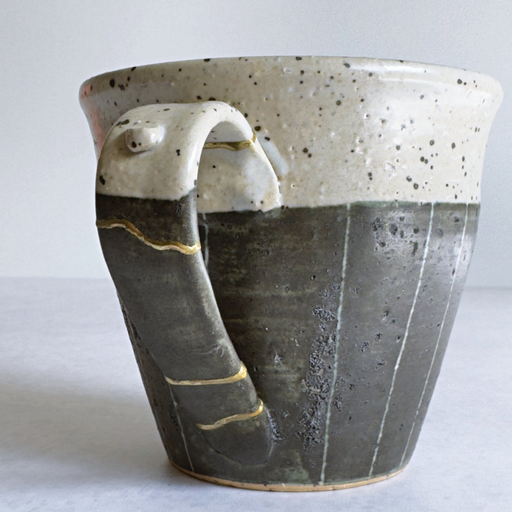 Kintsugi Stripe Mug 2 - Shigaraki Ware