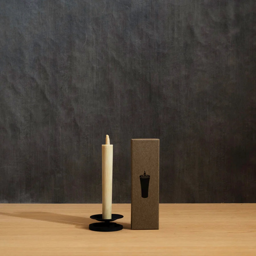 Japanese Sumac Wax Candles [14cm] - Set of 2