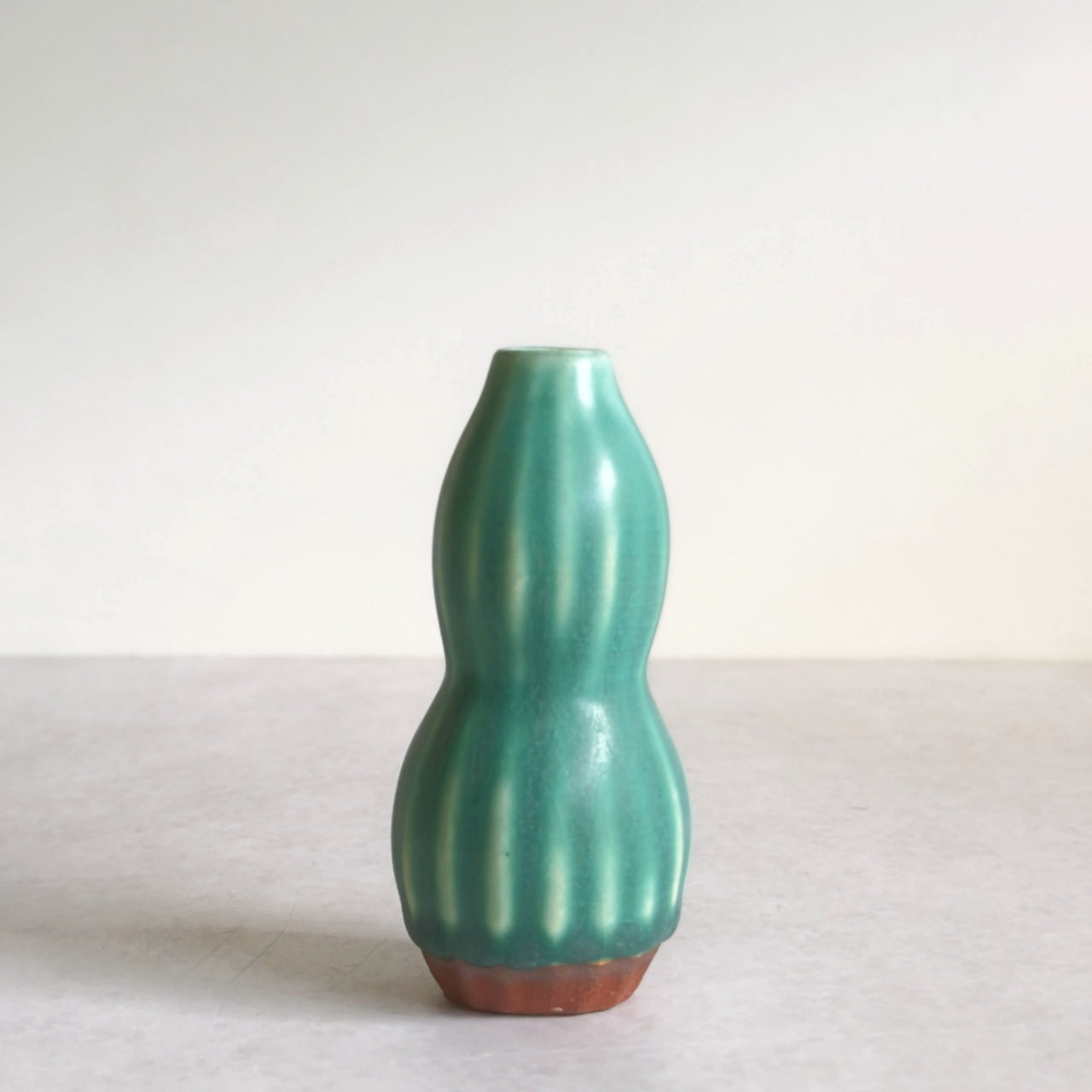 Small Vase & Dried Posy Gift Set - Teal no.3