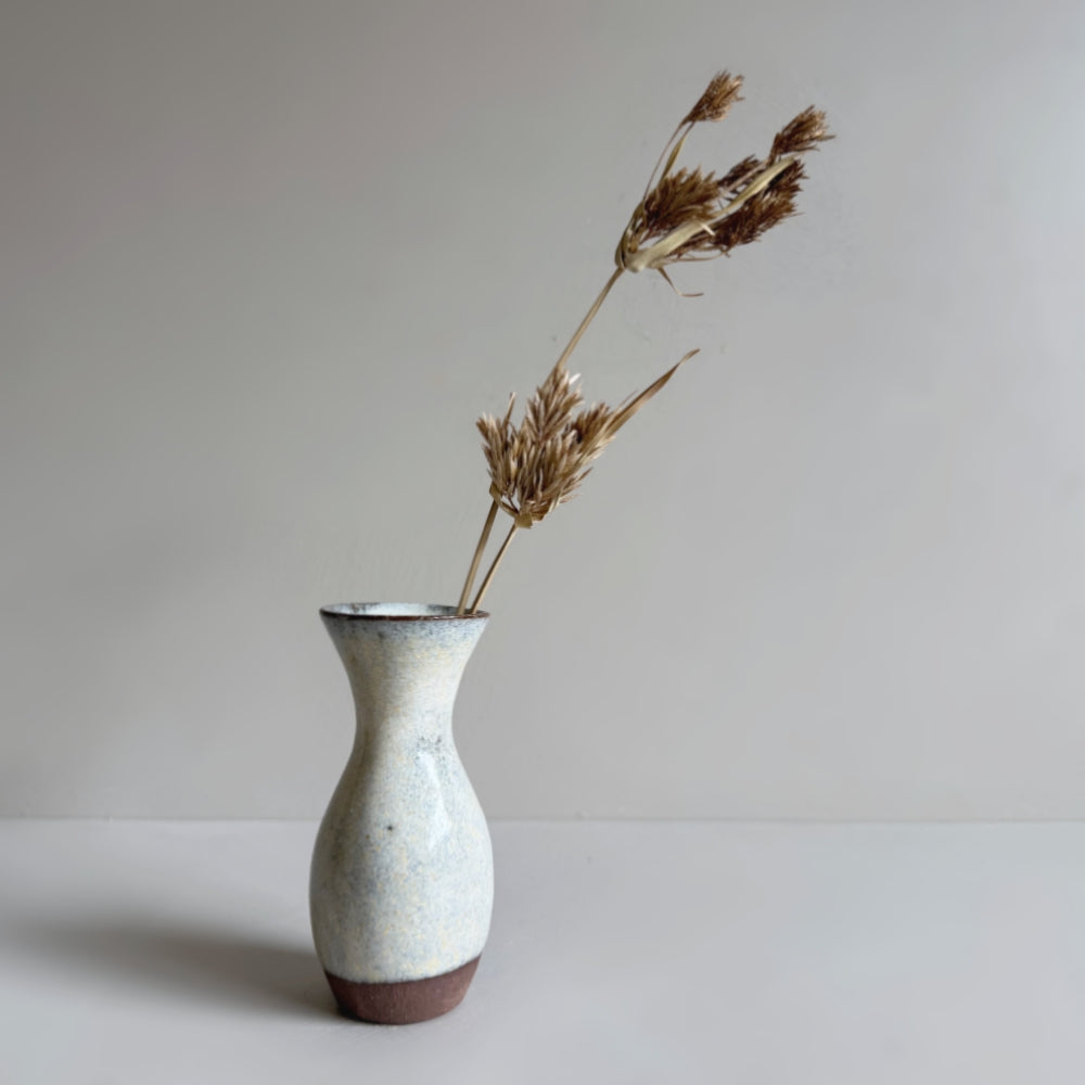 Small Vase & Dried Posy Gift Set - Shiro no.3