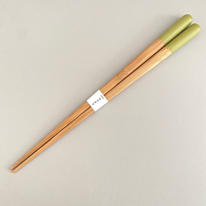 Yamachiku handcrafted bamboo chopsticks, made in Kumamoto, Japan. Available at Toka Ceramics.