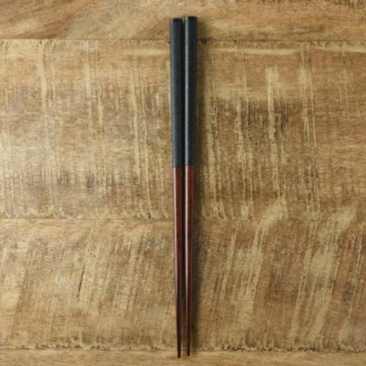 Japanese Chopsticks Black 23cm - Toka Ceramics