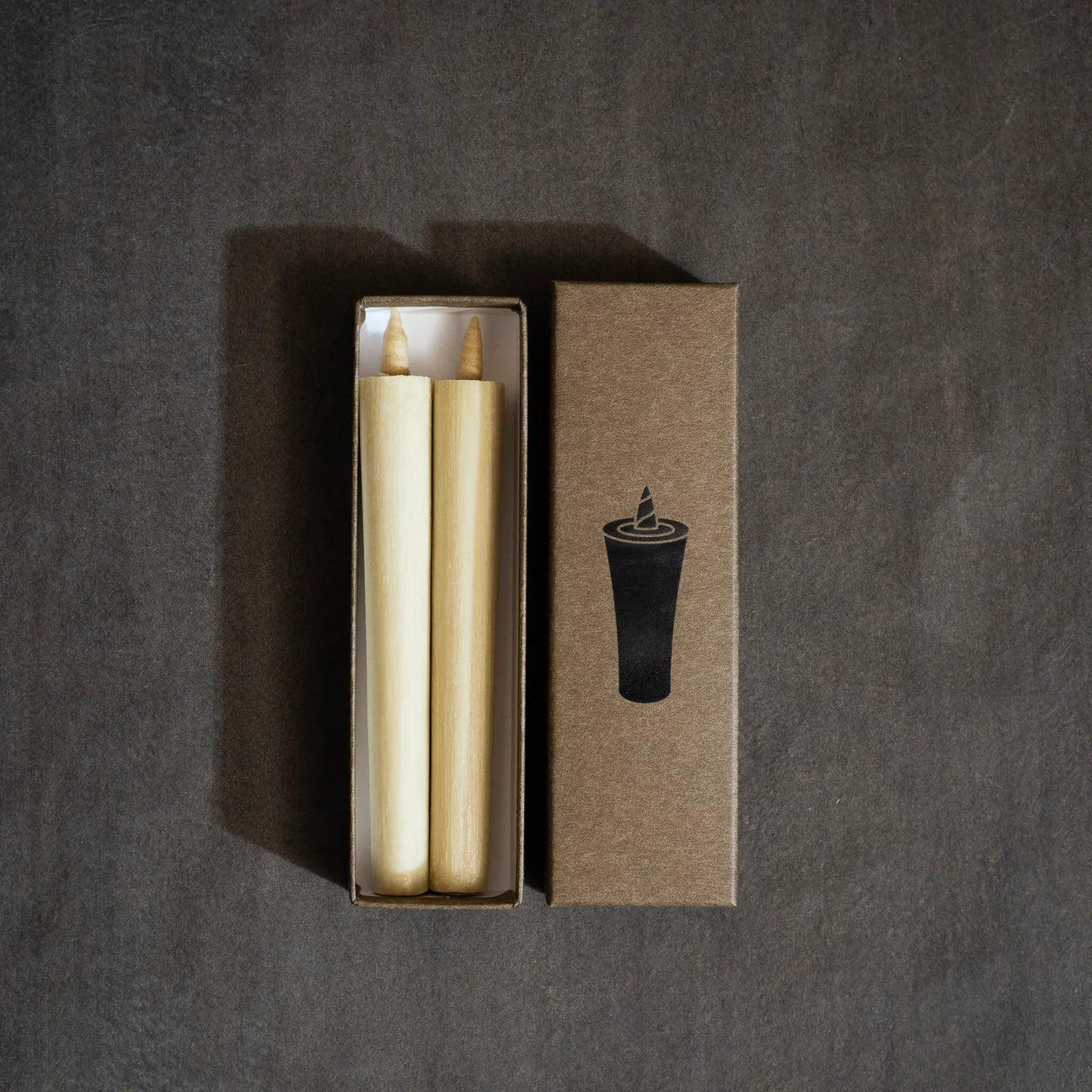 Japanese Sumac Wax Candles [12cm] - Set of 2