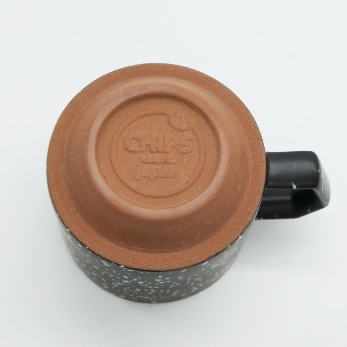 Stackable Mug - Splash / Black - Toka Ceramics