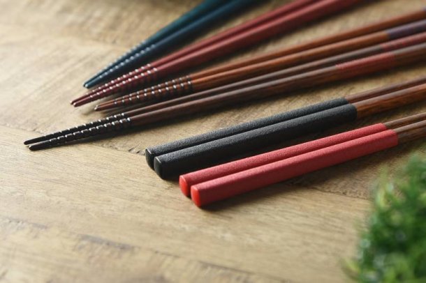 Japanese Chopsticks Red 23cm - Toka Ceramics