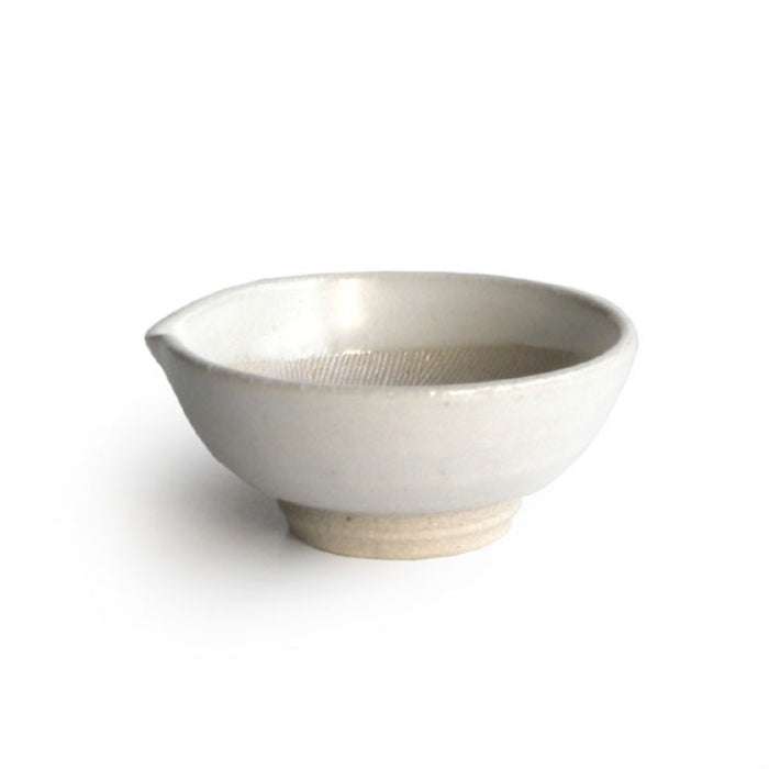 Shikika Japanese Mortar, made in Japan. Mino ware. Available at Toka Ceramics.