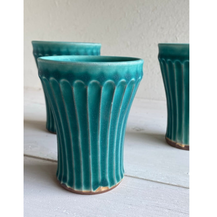 Shoyo Gama Shinogi Cup. Handmade in Japan, Tamba ware. Available at Toka Ceramics. 