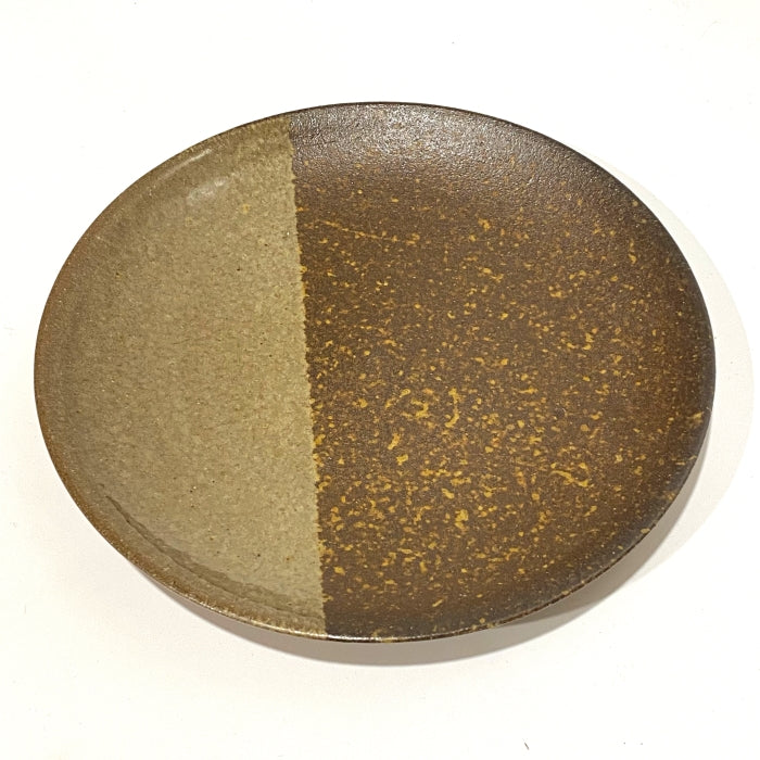 Tsugaru Kanayama Pottery Side Plate 21cm - Toka Ceramics